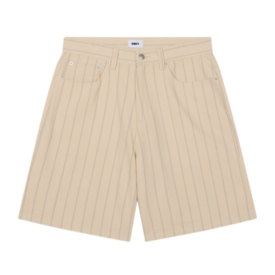 Obey Ανδρικό σορτς Stripe Baggy Denim Short
